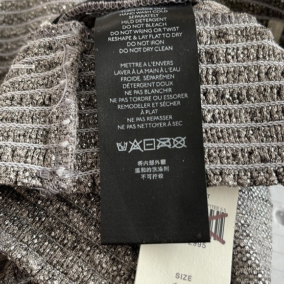 Anthropology Metallic Jogger Pants - Picture 7 of 8